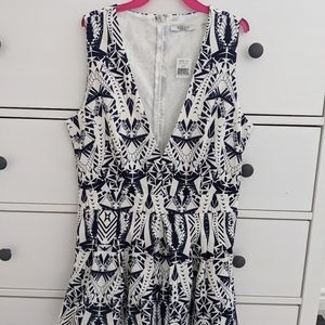 Dex No. 8 Womens Aztec low cut romper